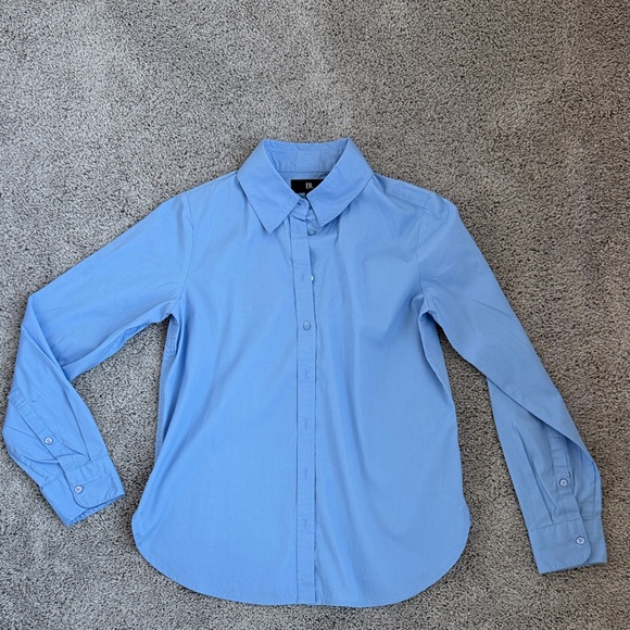 Banana Republic Women's Blue Button Down Shirt - Picture 1 of 1